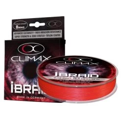 Climax IBraid Fluo Rød 135m