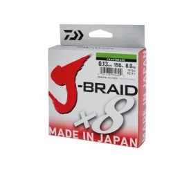 Daiwa J-Braid X8 Chartreuse