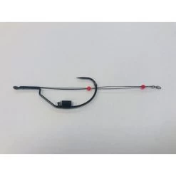 Geddeflue Weedless Rig Med Rattle Og Clips