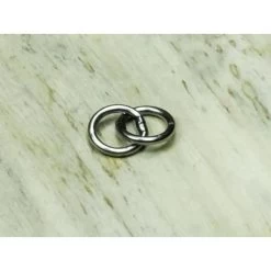 Grizzly Connected Welded Stainless Steel Ring