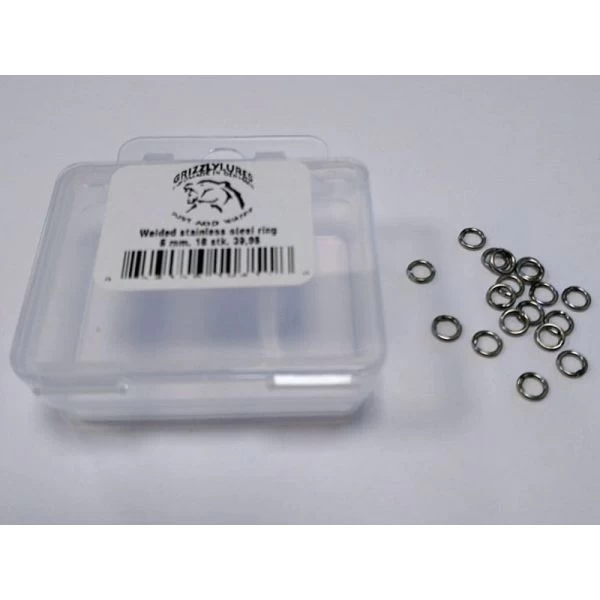 Grizzly Welded Stainless Steel Ring 1 Grizzly Welded Stainless Steel Ring